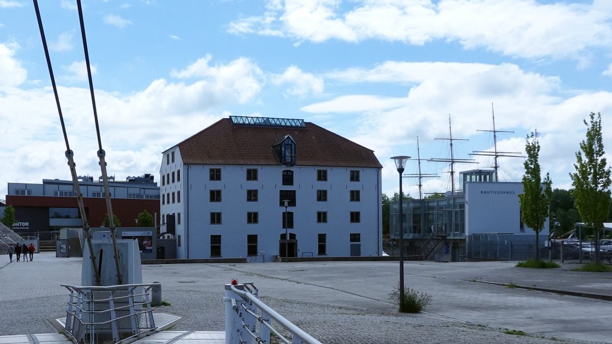 Der alte Speicher in Vegesack von außen